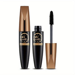 Hydrating Waterproof Mascara with 4D Silk Fiber Lashes