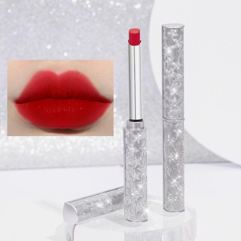 Matte Nude Red Lipstick Pen Velvet Lip Liner Pencil
