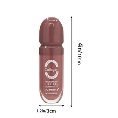 6 Colors Nude Lip Gloss Non-stick Cup Lip Glaze Dark Lipstick