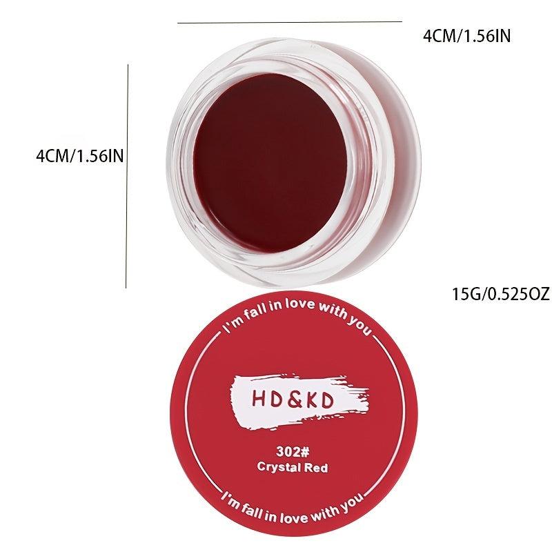 Canned Jelly Lip Mousse Matte Velvet Lip Glaze Non stick Cup Lip Tint