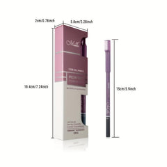 Purple Rod Eyebrow Pencil Smudge Proof Makeup Pen