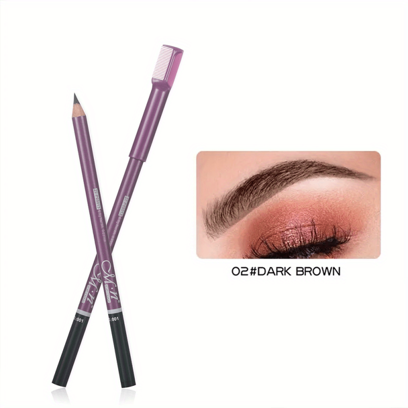 Purple Rod Eyebrow Pencil Smudge Proof Makeup Pen