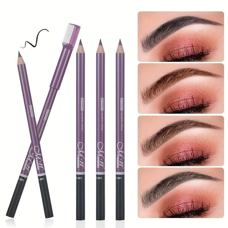 Purple Rod Eyebrow Pencil Smudge Proof Makeup Pen