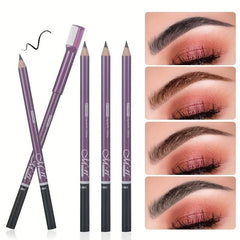 Purple Rod Eyebrow Pencil Smudge Proof Makeup Pen