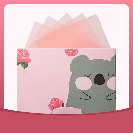 100Pcs Facial Absorbing Paper Control Oil Portable Box Makeup Tools