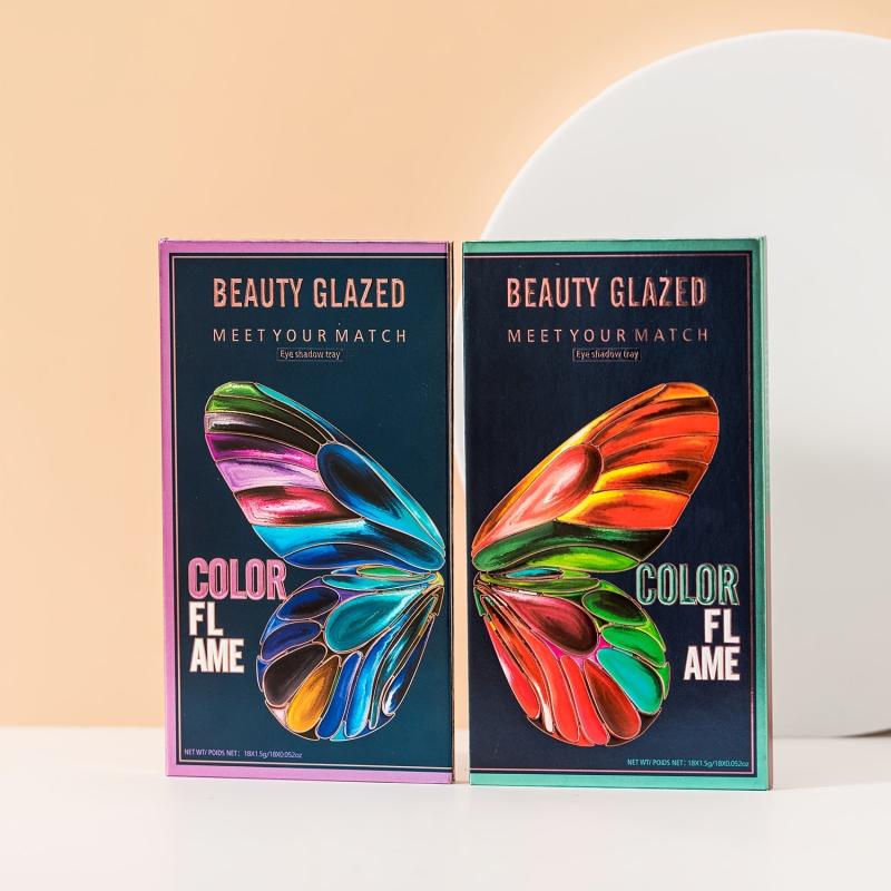 Butterfly 18 Colors Eyeshadow Palette High Pigmented Matte Shimmer