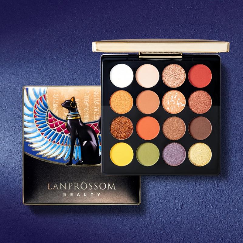 Egyptian Style Eyeshadow Palette Soft Waxy Smooth