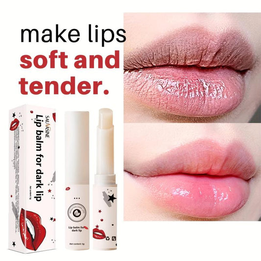 Exfoliating Lip Balm for Dark & Dry Lips - Moisturizing Lip Care Primer