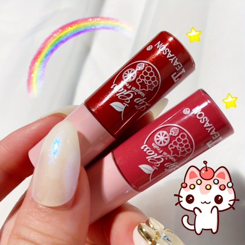 Crystal Jelly Lip Gloss - 5 Shades Glitter Lipstick Colors