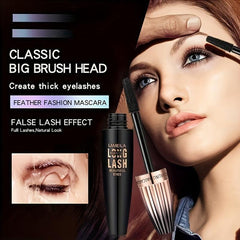 Waterproof 4D Mascara Thick Lengthening Smudge Proof Volumizing Long Lasting