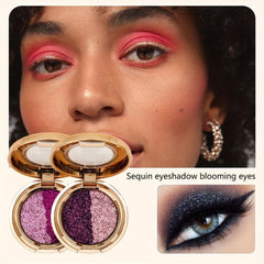 Glitter Eyeshadow Palette High Pigmented Shimmer Finish