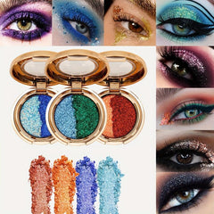 Glitter Eyeshadow Palette High Pigmented Shimmer Finish
