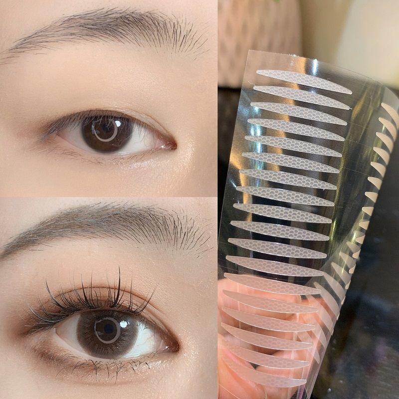 40 Pcs Lace Double Eyelid Stickers Natural Adhesive Eye Beauty Patches