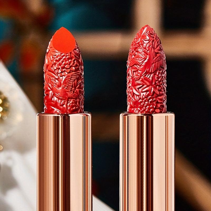 Christmas Mist Lip Gloss Collection Moisturizing Velvet Round Pipe Lipstick