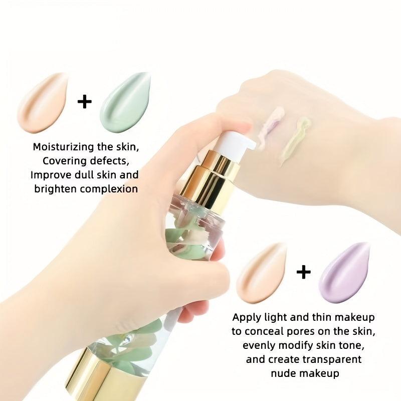 Natural Light Breathable Moisturizing Makeup Primer Matte Finish Hydrating