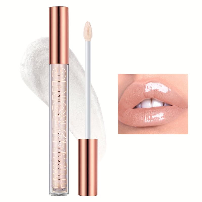 Hyaluronic Acid Lip Glaze Glitter Non-stick Cup Lip Gloss