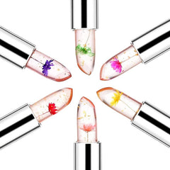 6pcs Temperature Changing Lipstick Long Lasting Peach Lip Balm