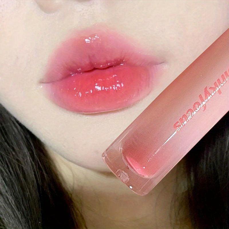 Jelly Moisturizing Lip Gloss Hydrating Lip Plumping Pearlescent