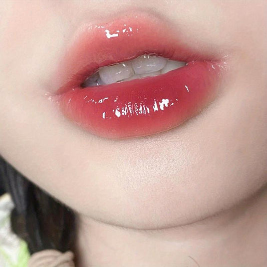 Dewy Lip Gloss Ice Tea Tone Lip Balm Nourishing Lip Glaze