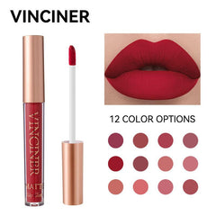 Matte Velvet Lip Glaze Long Lasting Non Sticky Liquid Lipstick