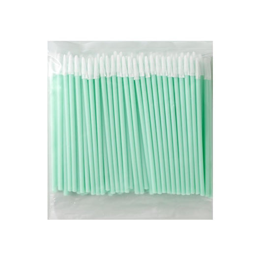 100pcs Cleanroom Polyester Cleaning Swab Sticks 2.87 In Pointed Tip
