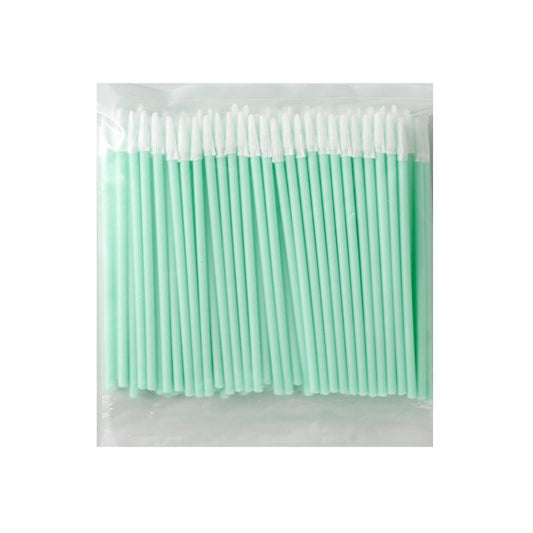 100pcs Cleanroom Polyester Cleaning Swab Sticks 2.87 In Pointed Tip