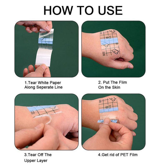 Transparent Adhesive Tattoo Aftercare Bandage Roll Waterproof Protective Film