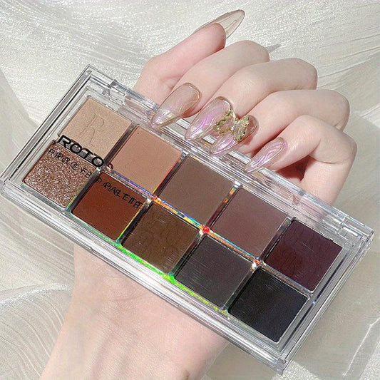 Dark Foggy Garden Pearlescent Eyeshadow Palette