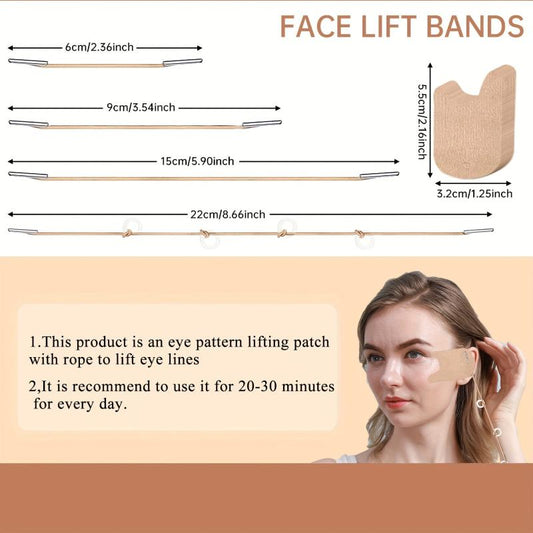 Invisible V Line Facelift Tape for Neck and Eyes