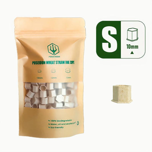 Biodegradable Tattoo Ink Cups - Eco-Friendly Caps