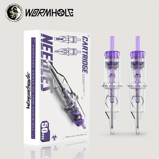 50pcs Tattoo Cartridge Needles Disposable 3RL 5RL 7RL 9RL 11RL Round Liner
