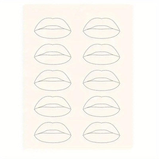Silicone Lip Practice Skin for Microblading and Makeup