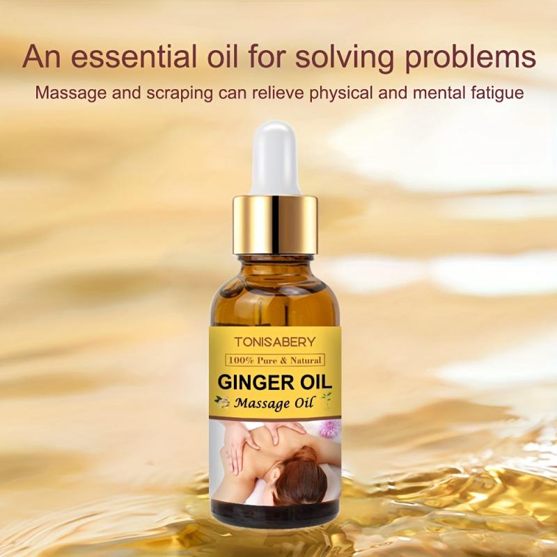 30ml Ginger Massage Body Oil Warm Sore Muscle Aromatic
