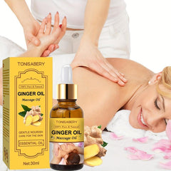 30ml Ginger Massage Body Oil Warm Sore Muscle Aromatic