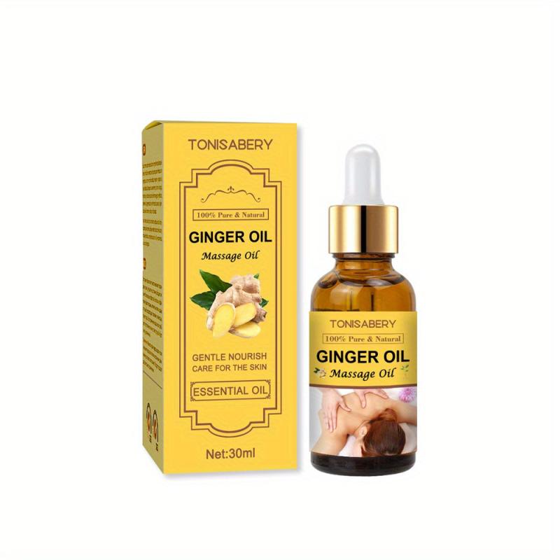 30ml Ginger Massage Body Oil Warm Sore Muscle Aromatic