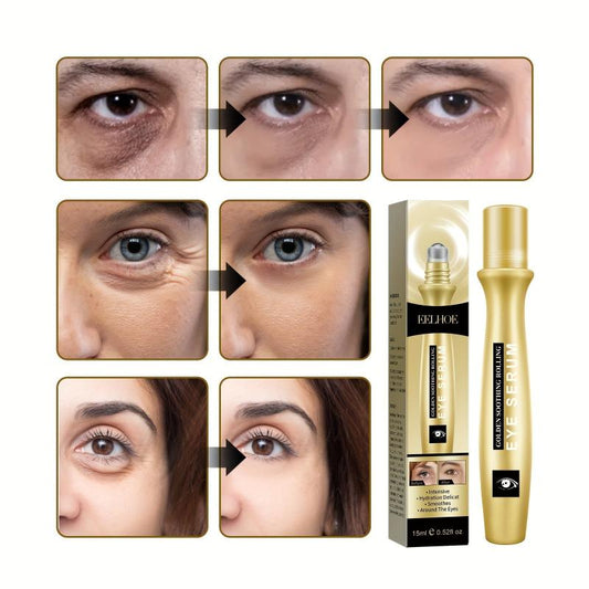 Eye Roller Essence for Fine Lines & Wrinkles, Dark Circles, Tightens Skin