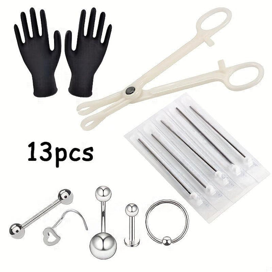 Surgical Steel Nose Rings Piercing Jewelry