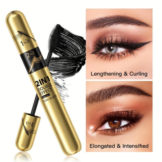4D Fiber Mascara Waterproof Lengthening Thickening Curling Lashes Makeup