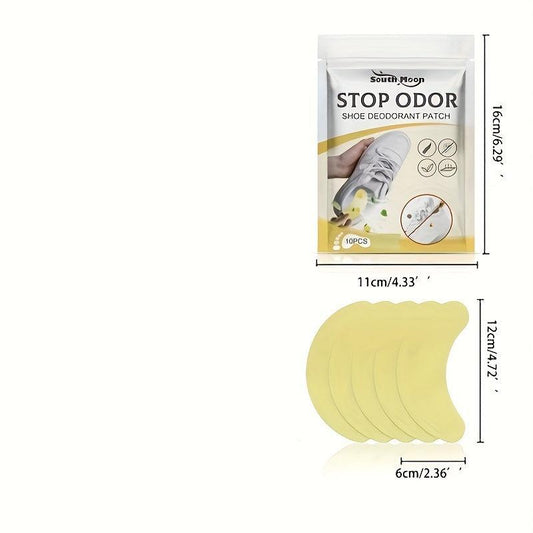 10pcs Shoe Cabinet Deodorant Patch Freshener Solid Air Cleaner Remove Odor