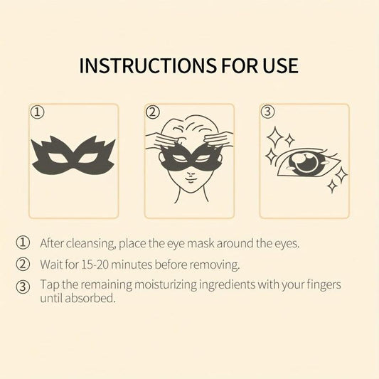 Golden Eye Mask Collagen Protein Diminishes Fine Lines
