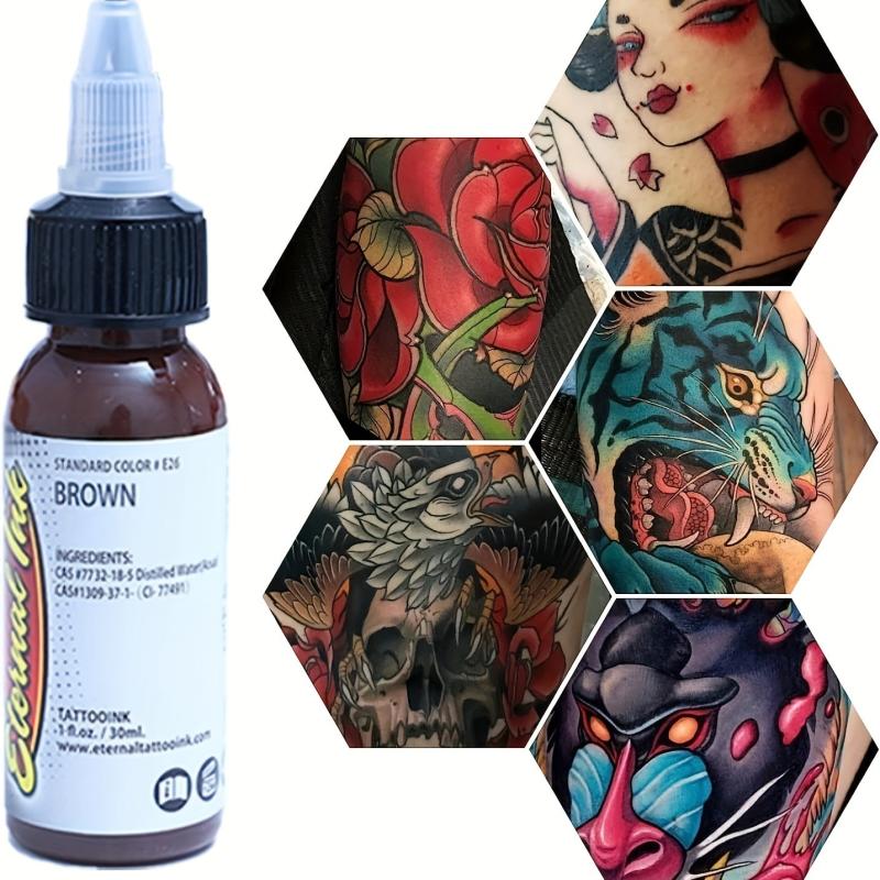 14 Colors Tattoo Ink Set Professional Long Lasting Tattoo Pigment