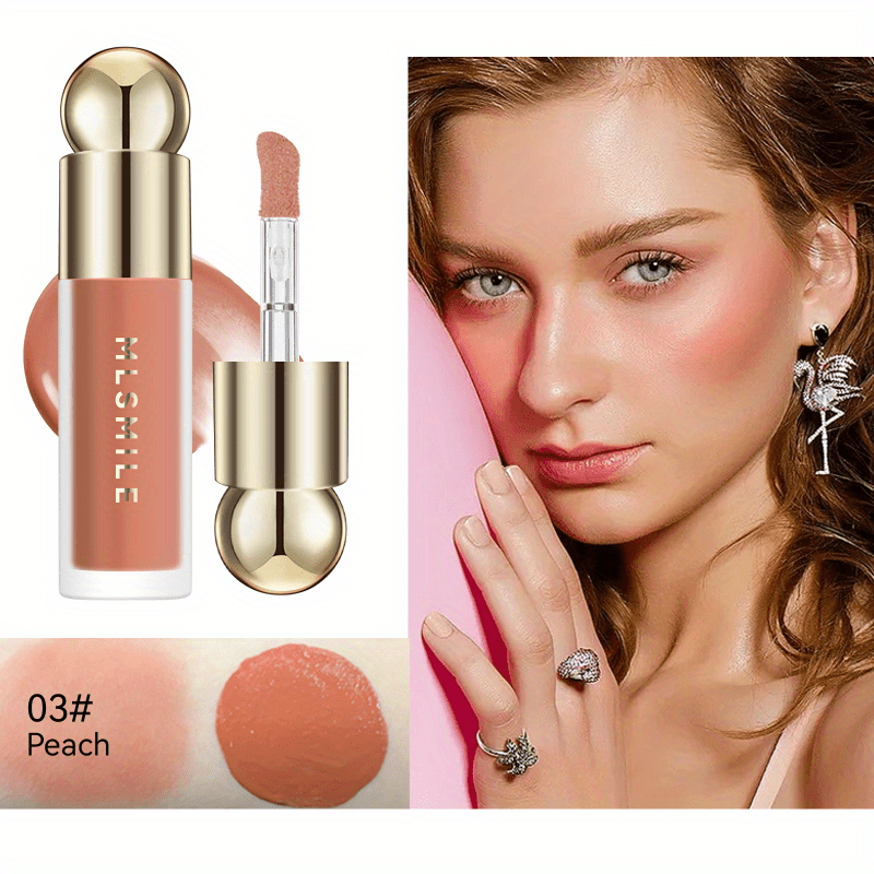 Non Fade Liquid Blush Silky Natural Makeup Brightening Moisturizing Rouge Blush