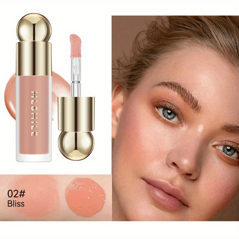 Non Fade Liquid Blush Silky Natural Makeup Brightening Moisturizing Rouge Blush