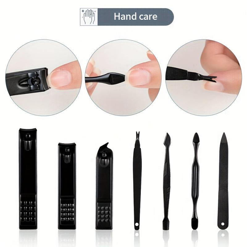 Manicure Cutters Nail Clipper Set Stainless Steel Pedicure Scissors Tool
