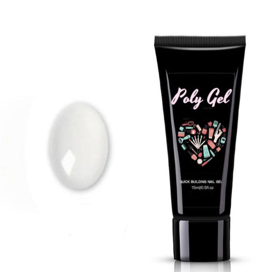 Glitter Poly Nail Gel Set Extension Kit 15ml