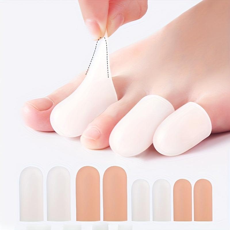 Silicone Finger Foot Covers Cuttable Moisturizing Anti Pain Care For Hands Feet