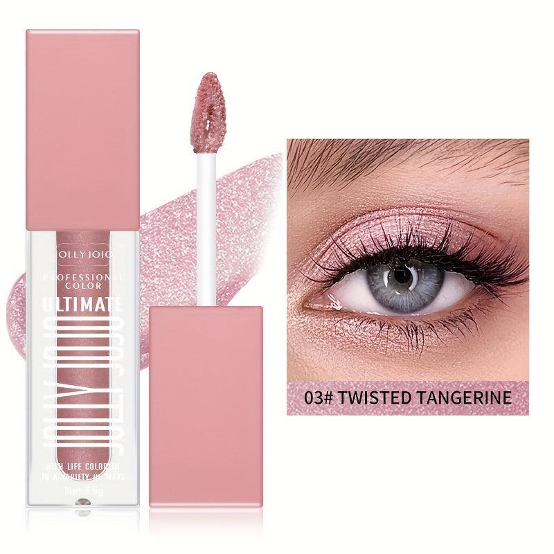 Metallic Coral Eyeshadow Stick Matte Finish Long Lasting