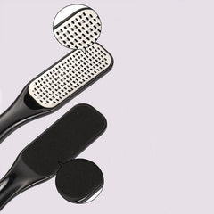 2 Pcs Stainless Steel Pedicure Kit Dead Skin Remover Foot Spa Set