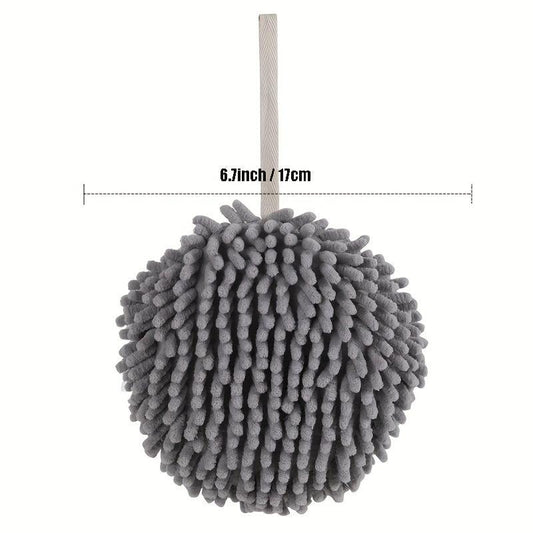 Chenille Hand Towels Soft Absorbent Quick Dry with Loop
