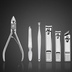 Manicure Pedicure Kit 18 Pieces Stainless Steel Professional Grooming Nail Care